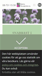 Mobile Screenshot of kistasnabbtryck.se